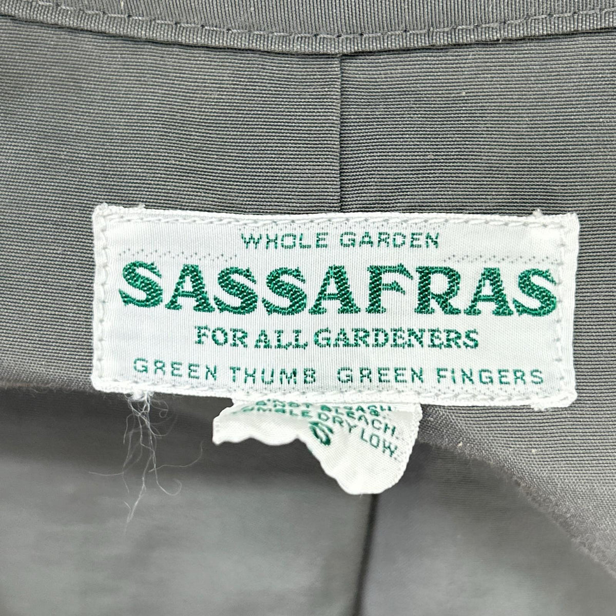 SASSAFRAS SASSAFRAS Gray GARDENER HALF Wool-Button Jacket Jacket