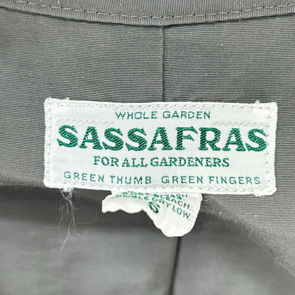 SASSAFRAS SASSAFRAS Gray GARDENER HALF Wool-Button Jacket Jacket