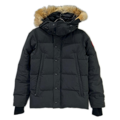 CANADA GOOSE カナダグース 3808MA ブラック コヨーテファー WYNDHAM/ウィンダム ダウン パーカ ジャケット