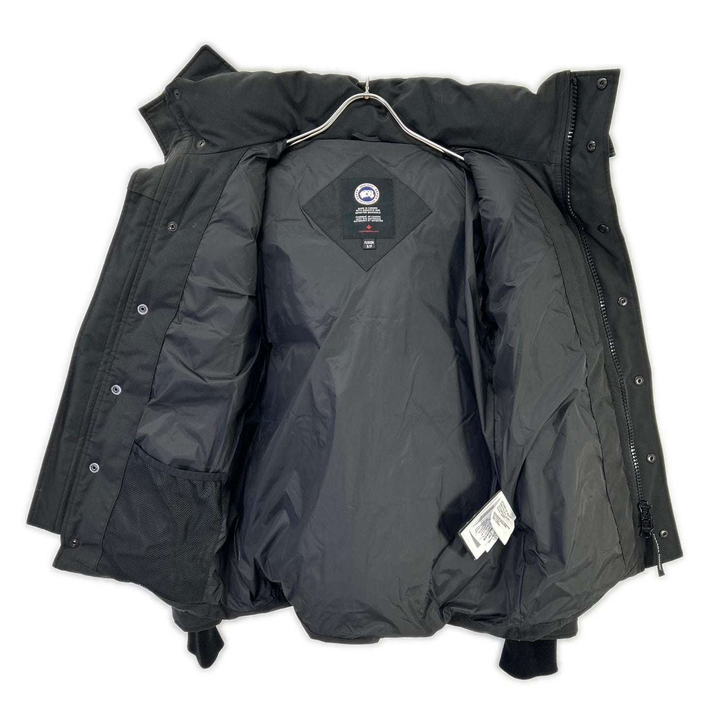 CANADA GOOSE カナダグース 3808MA ブラック コヨーテファー WYNDHAM/ウィンダム ダウン パーカ ジャケット