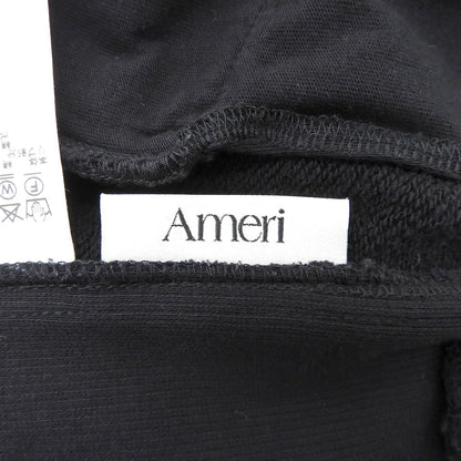 Ameri アメリ 新ロゴ入り スウェットパンツ ボトムス レディース ブラック M ボトムス