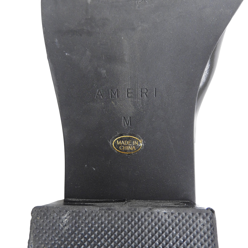 Ameri アメリ 美品 MEDI SCOOP OUT SHORT BOOTS シューズ レディース 黒 ブラック M シューズ