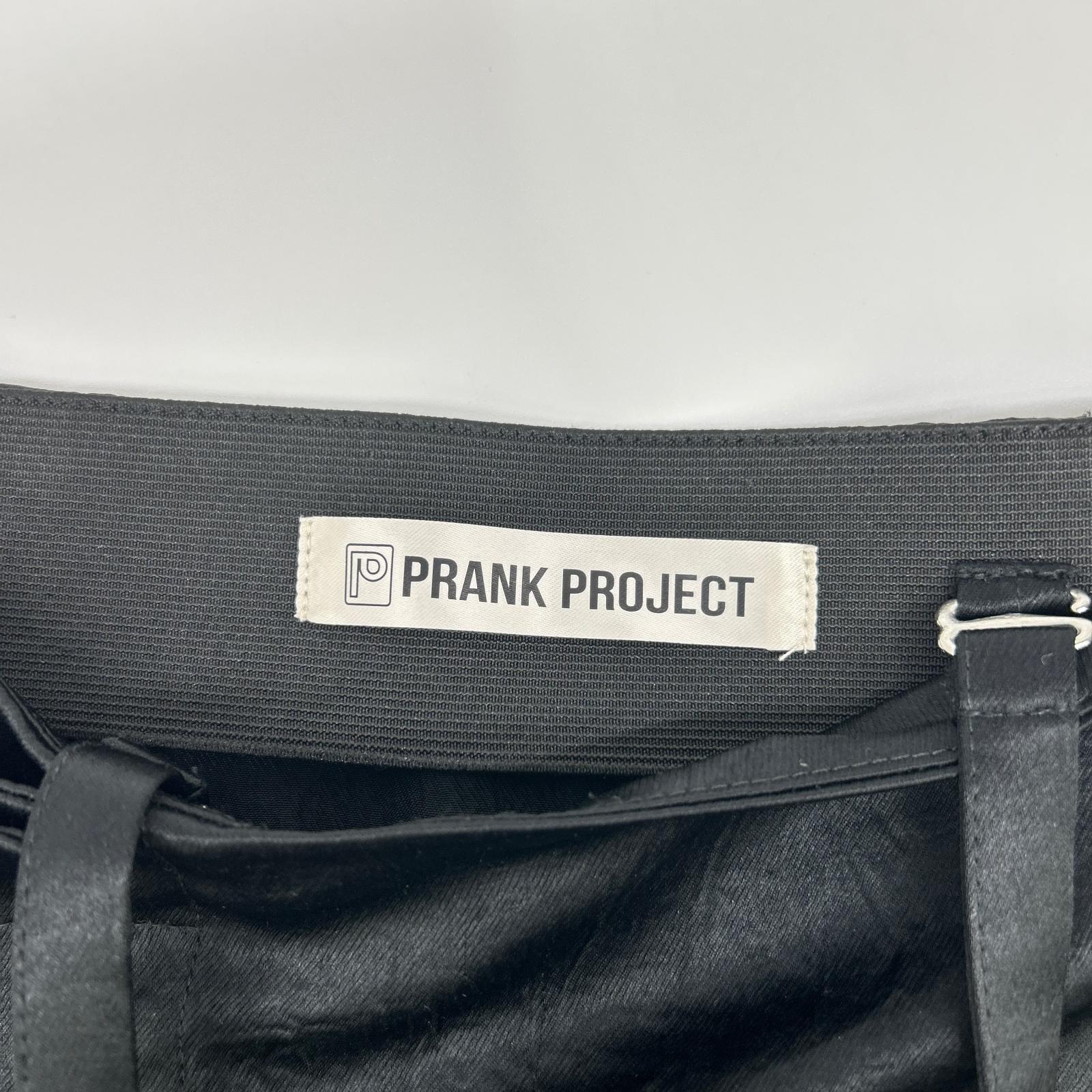 PRANK PROJECT プランクプロジェクト ブラック メタルモチーフ ローウエストスカート スカート