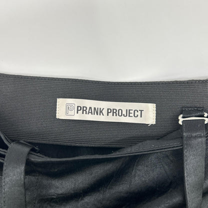 PRANK PROJECT プランクプロジェクト ブラック メタルモチーフ ローウエストスカート スカート