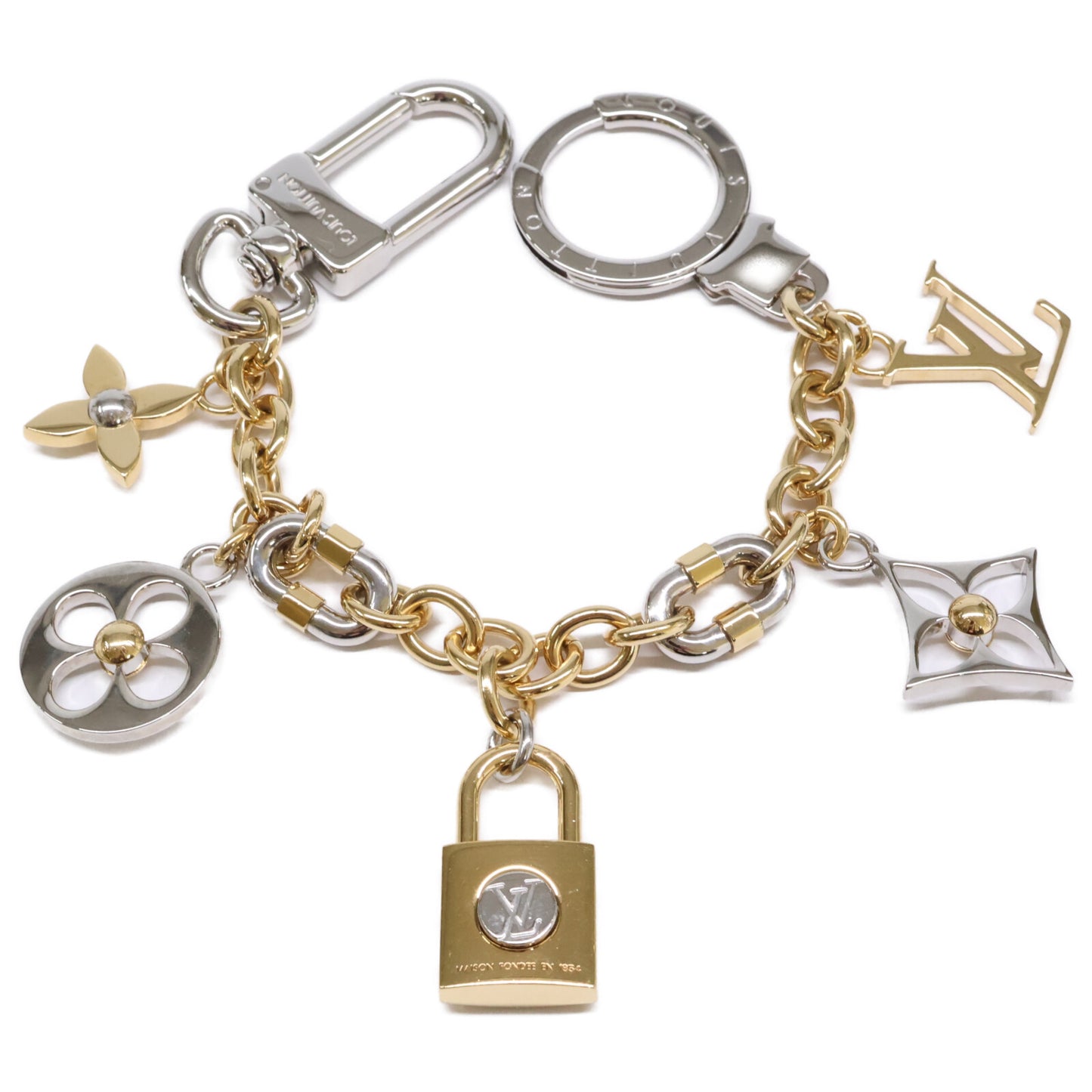 LOUIS VUITTON ルイヴィトン 【美品】M00538 チェーン・LVパドロック バッグチャーム その他