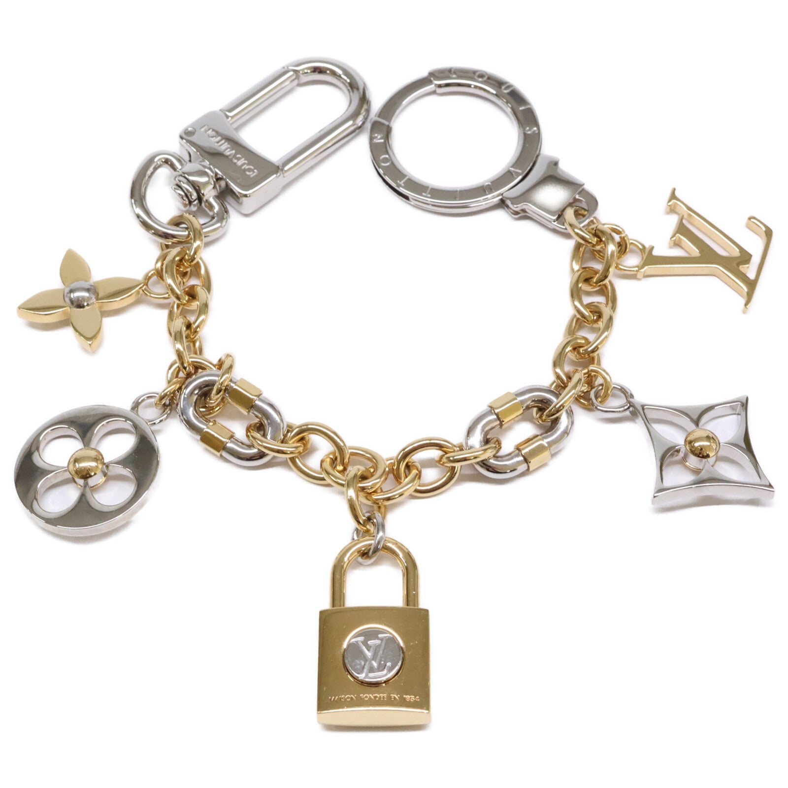 LOUIS VUITTON ルイヴィトン 【美品】M00538 チェーン・LVパドロック バッグチャーム その他