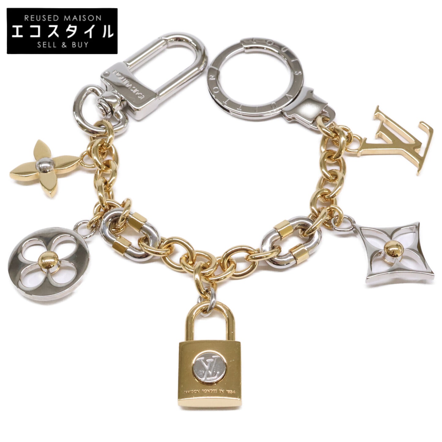 LOUIS VUITTON ルイヴィトン 【美品】M00538 チェーン・LVパドロック バッグチャーム その他