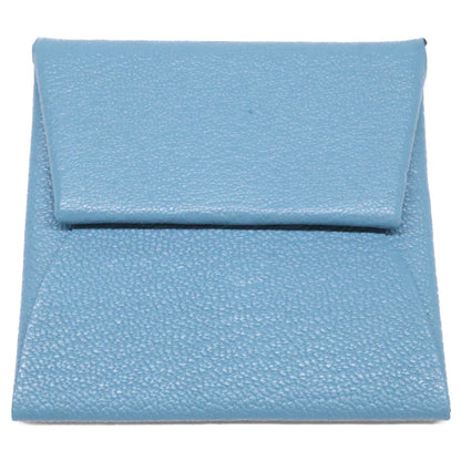 HERMES エルメス 【美品】バスティア W刻印 レザー コインケース