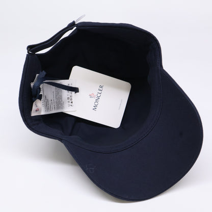 MONCLER モンクレール 【新品同様】25年製 L19543B00001 0U082 BASEBALL トリコロールロゴワッペン ベースボールキャップ 帽子