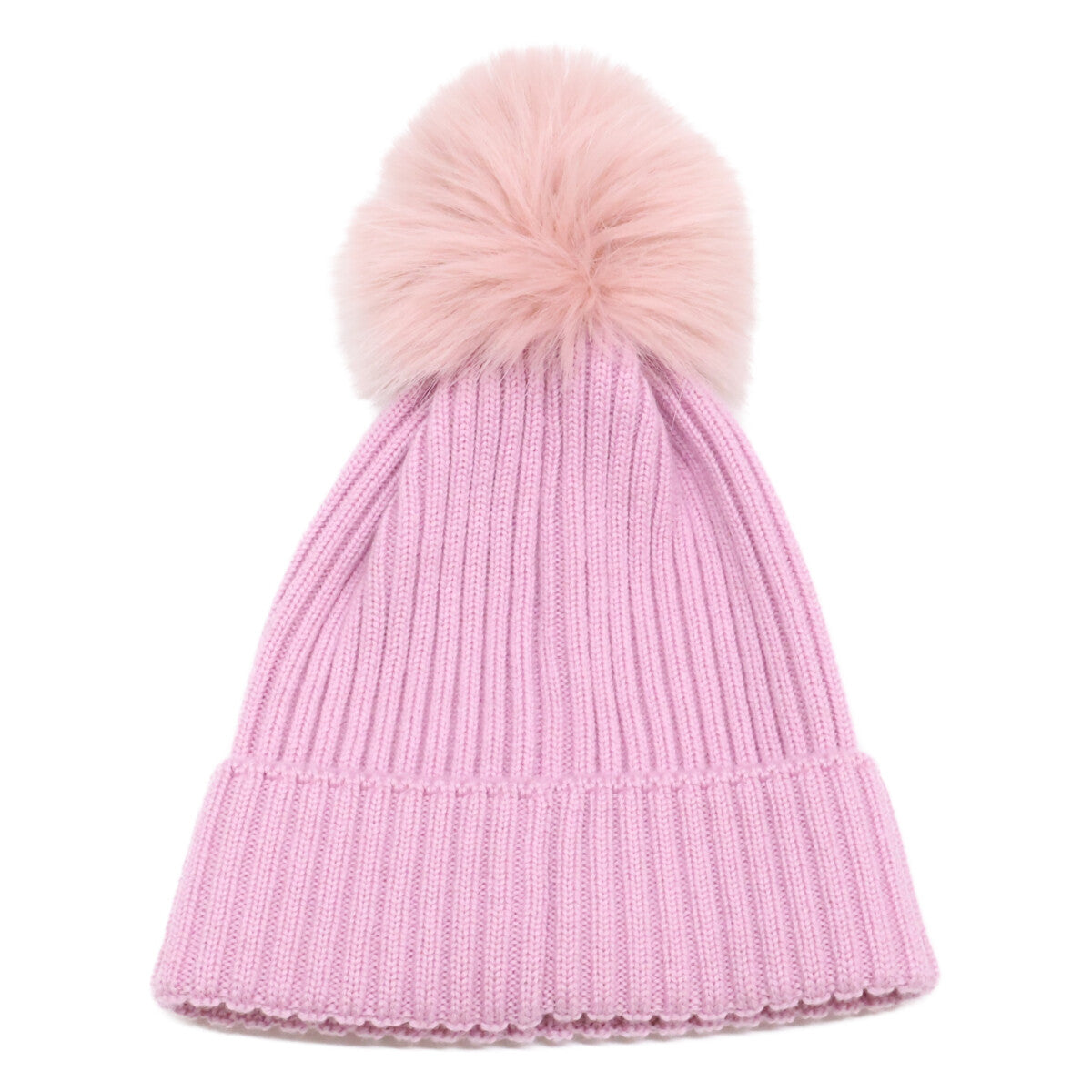 MONCLER モンクレール 【美品/国内正規】24年製 K29543B00011 M1131 BERRETTO TRICOT ロゴワッペン ポンポン ニット帽 帽子
