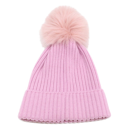 MONCLER モンクレール 【美品/国内正規】24年製 K29543B00011 M1131 BERRETTO TRICOT ロゴワッペン ポンポン ニット帽 帽子