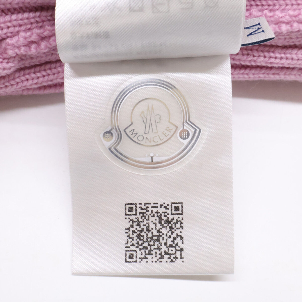 MONCLER モンクレール 【美品/国内正規】24年製 K29543B00011 M1131 BERRETTO TRICOT ロゴワッペン ポンポン ニット帽 帽子