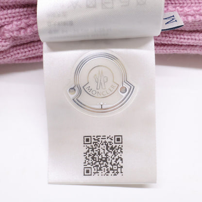 MONCLER モンクレール 【美品/国内正規】24年製 K29543B00011 M1131 BERRETTO TRICOT ロゴワッペン ポンポン ニット帽 帽子
