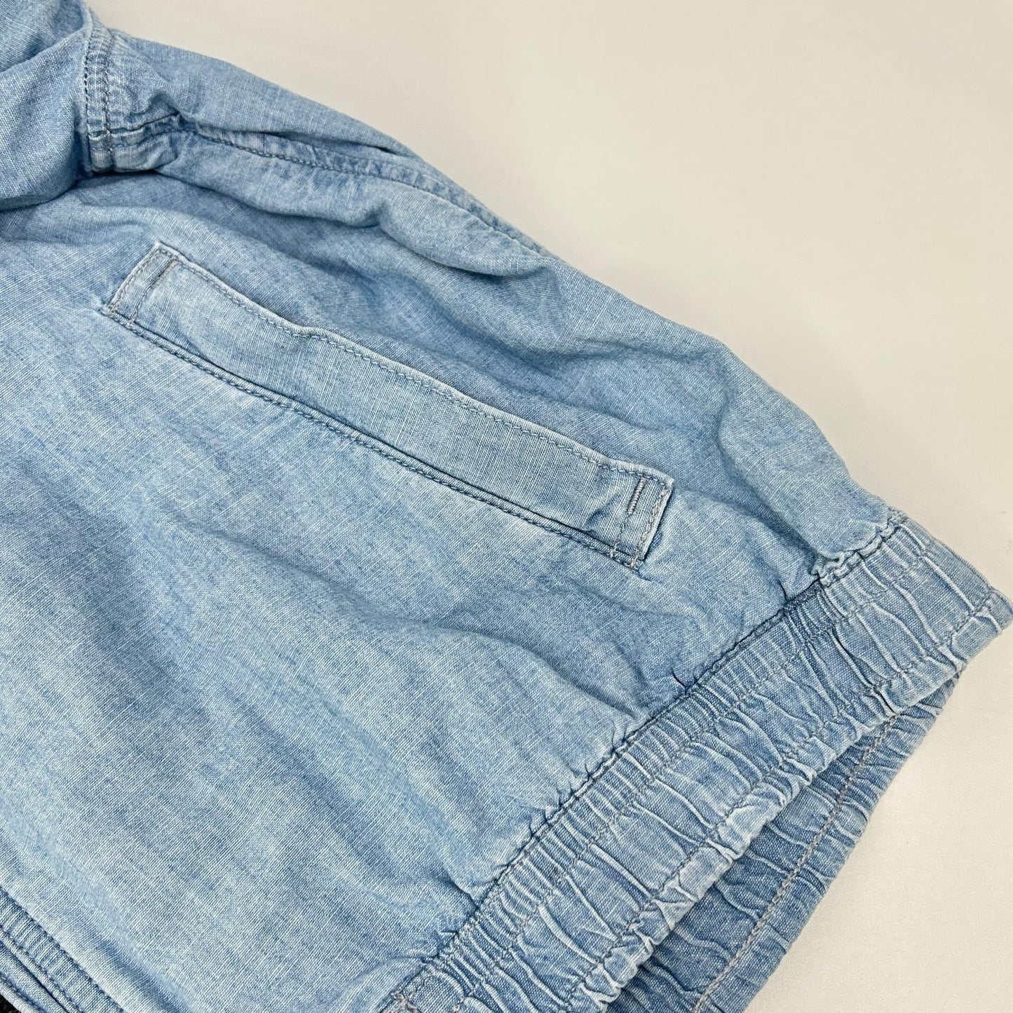 POLObyRalphLauren ポロラルフローレン ライトブルー ポロ刺しゅう シャンブレー ウィンドブレーカー ジャケット