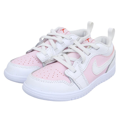 NIKE ナイキ 新品同様 Jordan 1 Low ALT スニーカー シューズ キッズ Pink Foam ピンクフォーム/ホワイト 16cm DR9747-608 シューズ