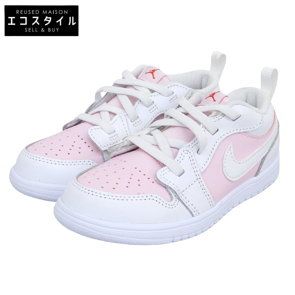 NIKE ナイキ 新品同様 Jordan 1 Low ALT スニーカー シューズ キッズ Pink Foam ピンクフォーム/ホワイト 16cm DR9747-608 シューズ