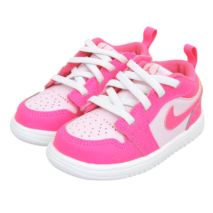 NIKE ナイキ 新品同様 JORDAN 1 LOW ALT スニーカー シューズ キッズ ピンク×ホワイト 12cm DR9747-661 シューズ