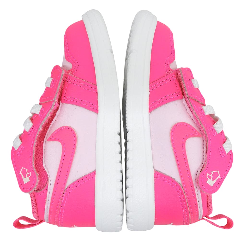 NIKE ナイキ 新品同様 JORDAN 1 LOW ALT スニーカー シューズ キッズ ピンク×ホワイト 12cm DR9747-661 シューズ