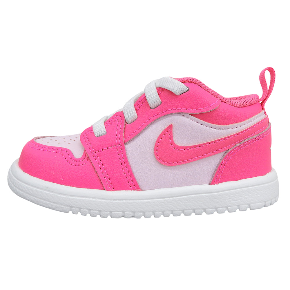 NIKE ナイキ 新品同様 JORDAN 1 LOW ALT スニーカー シューズ キッズ ピンク×ホワイト 12cm DR9747-661 シューズ