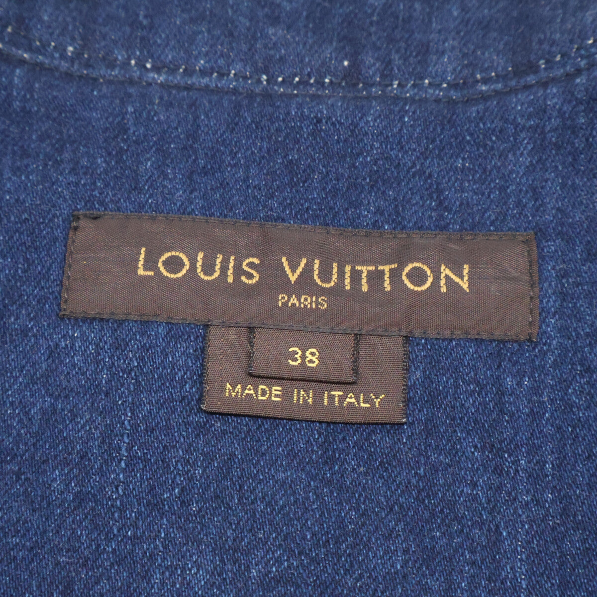 LOUIS VUITTON ルイヴィトン 国内正規 RW141W F5CO16DKH モノグラムパッチワーク ノーカラー ロングジャケット ジャケット