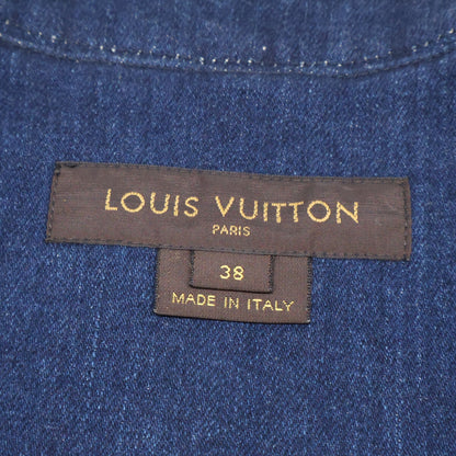 LOUIS VUITTON ルイヴィトン 国内正規 RW141W F5CO16DKH モノグラムパッチワーク ノーカラー ロングジャケット ジャケット