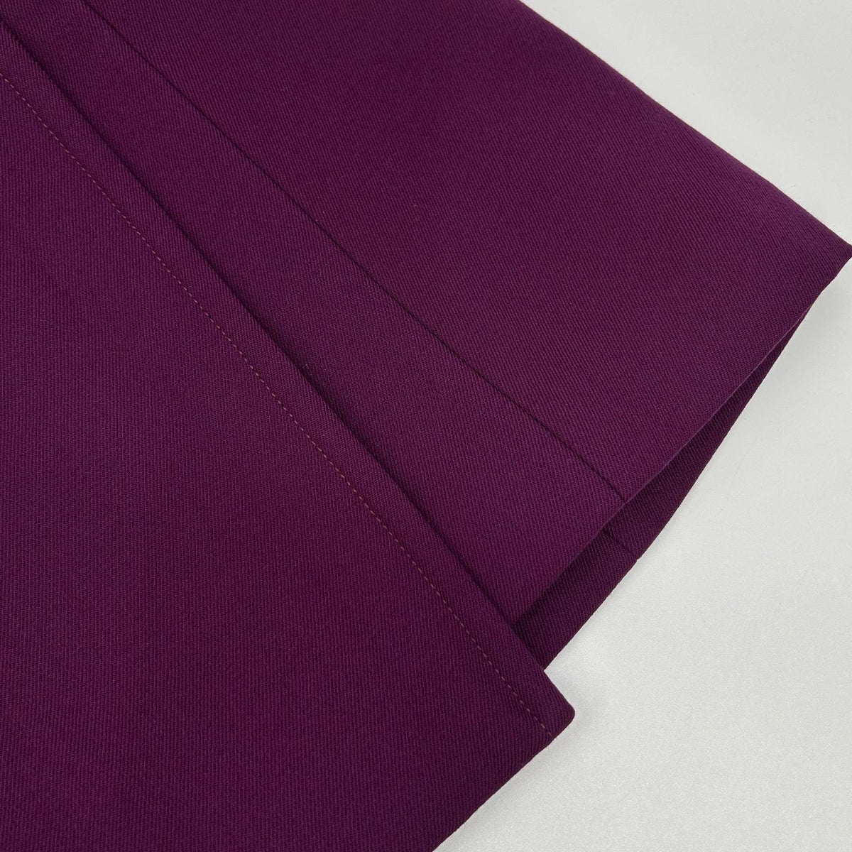 GUCCI GUCCI 223243 ZU024 Purple Wool×Leather G Hardware Skirt Skirts