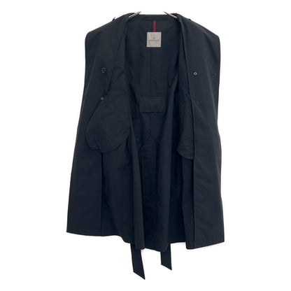 MONCLER モンクレール D10934901305 ブラック ダブルブレスト ROCHE ナイロン トレンチコート コート