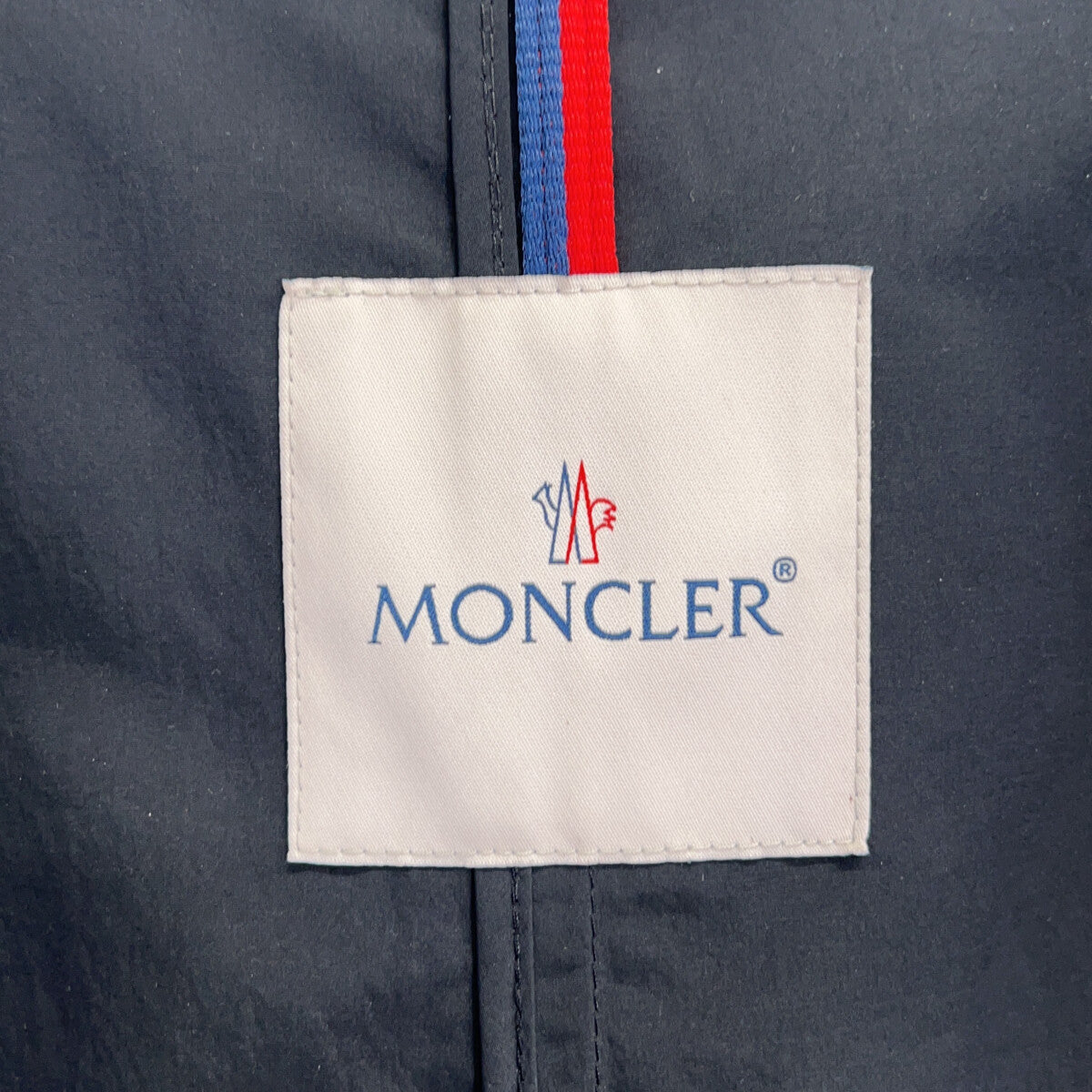 MONCLER モンクレール D10934901305 ブラック ダブルブレスト ROCHE ナイロン トレンチコート コート