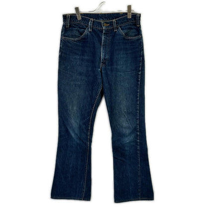 LEVI'S リーバイス 70-80s 646-0217 ブルー 42TALONジップ 均等V オレンジタブ ベルボトム ボトムス