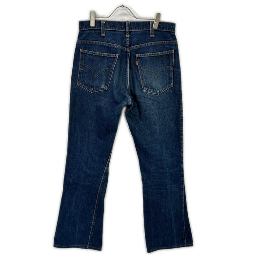 LEVI'S リーバイス 70-80s 646-0217 ブルー 42TALONジップ 均等V オレンジタブ ベルボトム ボトムス
