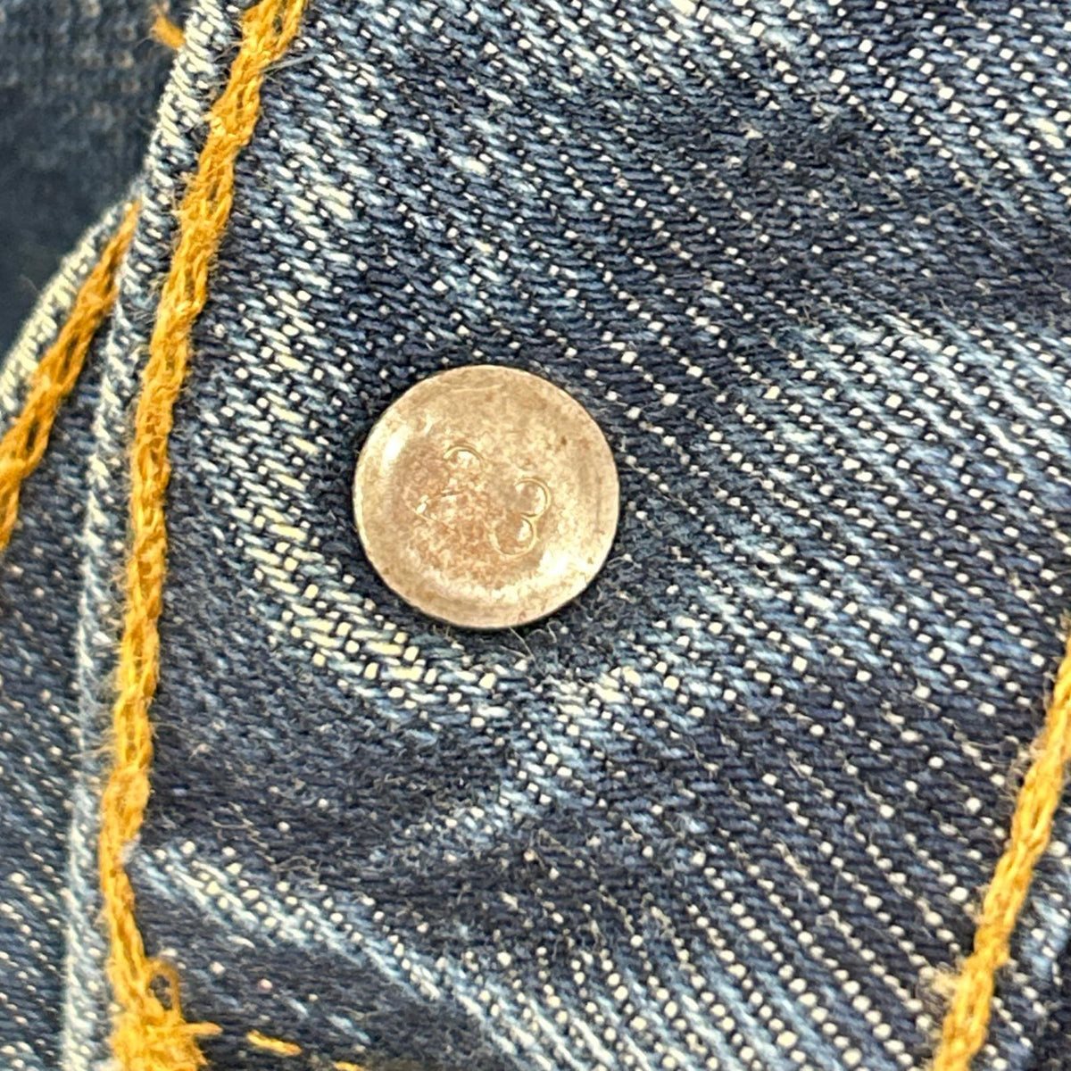 LEVI'S リーバイス 70-80s 646-0217 ブルー 42TALONジップ 均等V オレンジタブ ベルボトム ボトムス