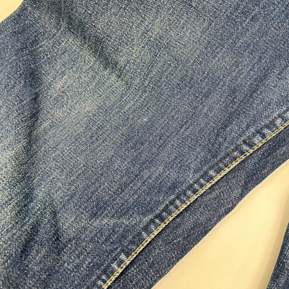 LEVI'S リーバイス 70-80s 646-0217 ブルー 42TALONジップ 均等V オレンジタブ ベルボトム ボトムス