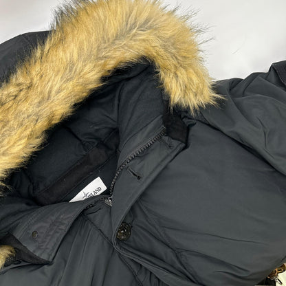 STONE ISLAND ストーンアイランド 18AW 691542926-A ブラック ネイビー MICRO REPS DOWN/マイクロレップス ダウンジャケット ジャケット