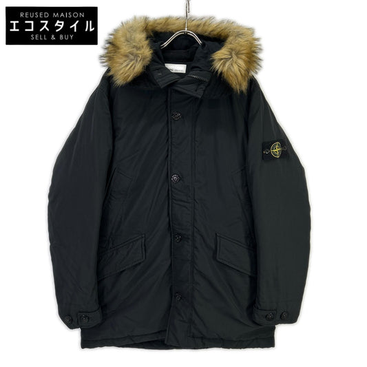 STONE ISLAND ストーンアイランド 18AW 691542926-A ブラック ネイビー MICRO REPS DOWN/マイクロレップス ダウンジャケット ジャケット
