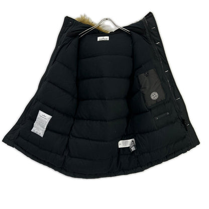 STONE ISLAND ストーンアイランド 18AW 691542926-A ブラック ネイビー MICRO REPS DOWN/マイクロレップス ダウンジャケット ジャケット