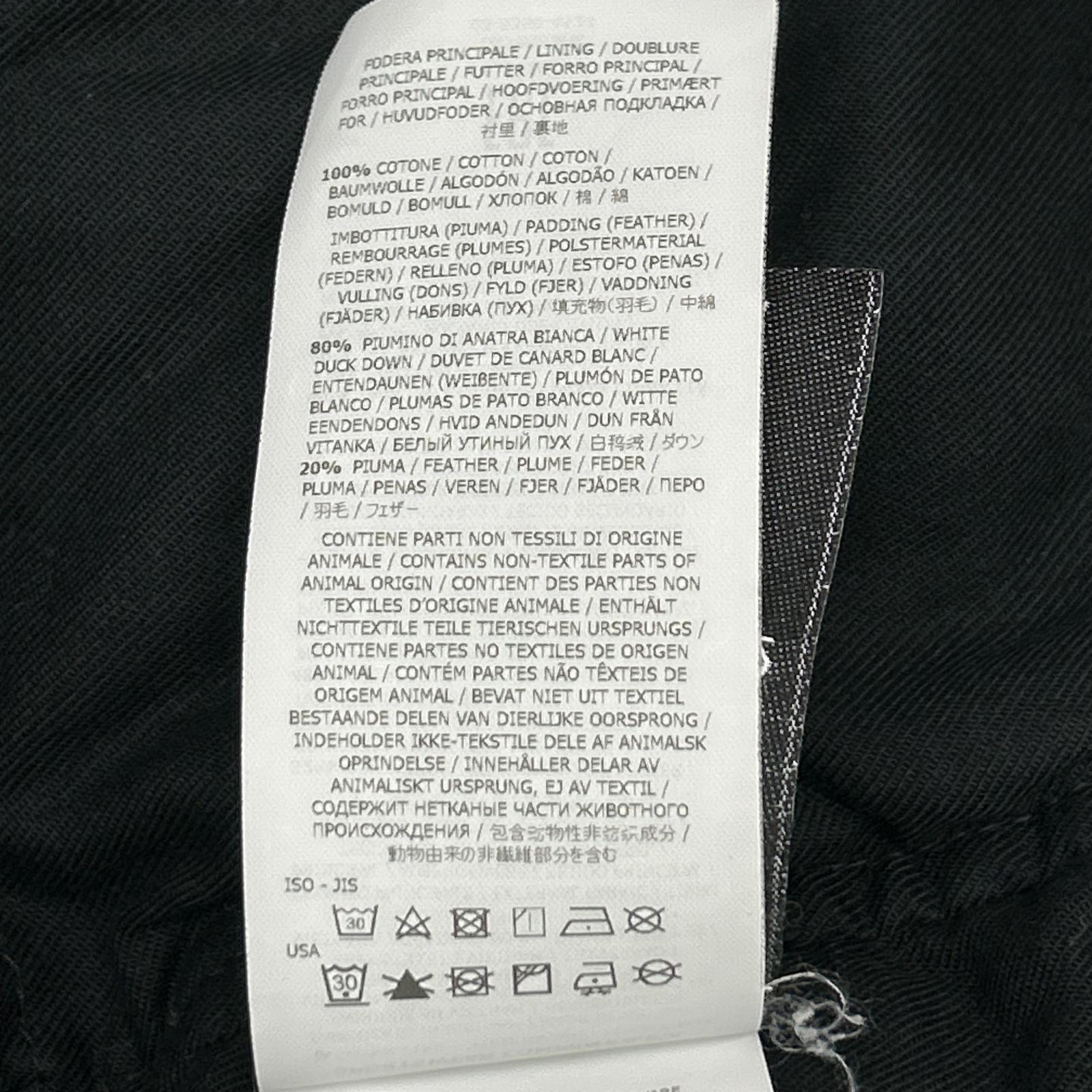 STONE ISLAND ストーンアイランド 18AW 691542926-A ブラック ネイビー MICRO REPS DOWN/マイクロレップス ダウンジャケット ジャケット