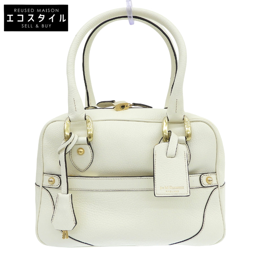 J&MDavidson ジェイアンドエムデヴィッドソン MINI MIA ミニミア ハンドバッグ レディース レザー アイボリー ハンドバッグ