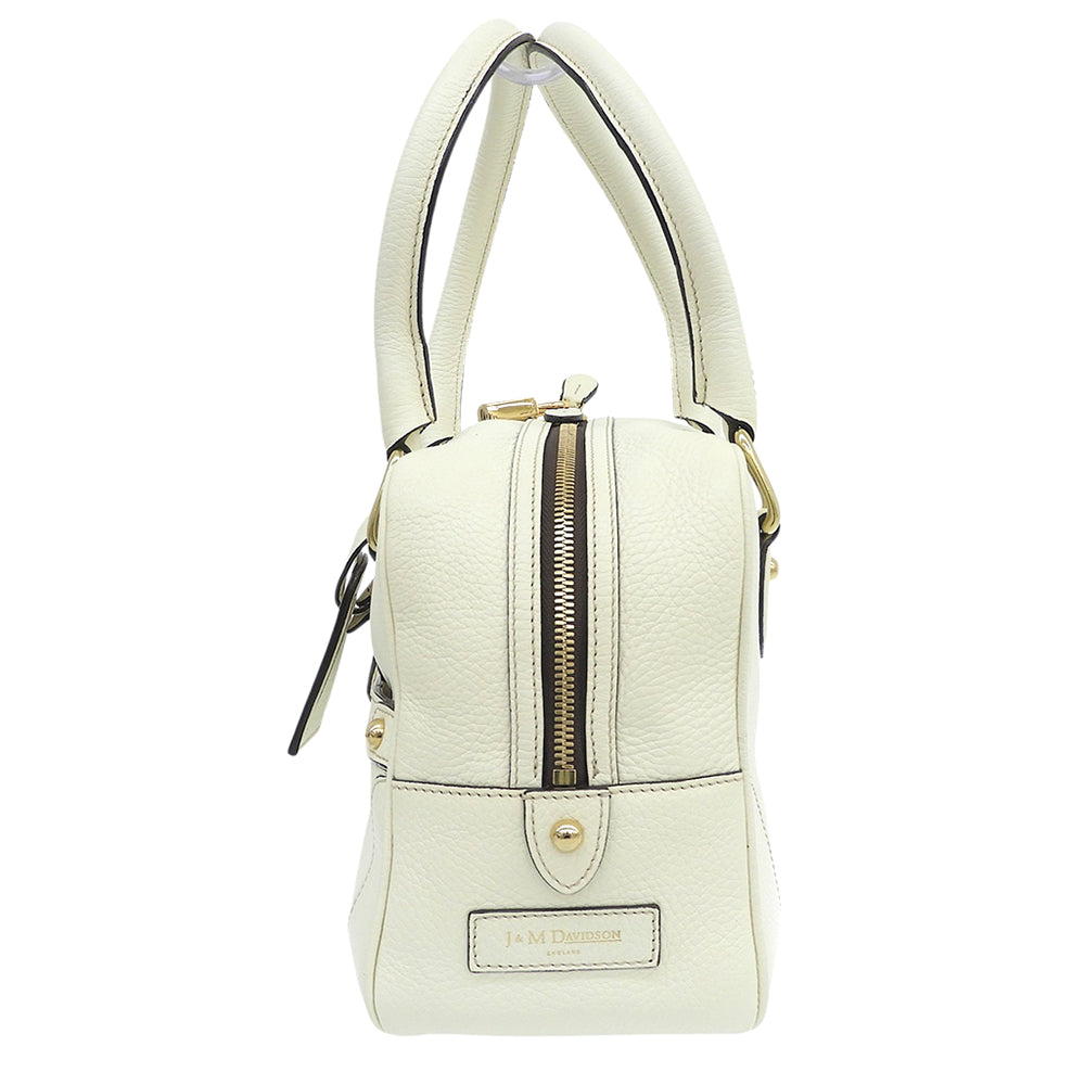 J&MDavidson ジェイアンドエムデヴィッドソン MINI MIA ミニミア ハンドバッグ レディース レザー アイボリー ハンドバッグ
