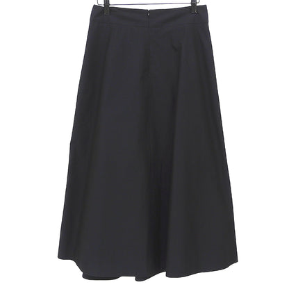 theory luxe セオリーリュクス 美品 HARVEY タックデザイン ロングスカート レディース ブラック 38 24SS スカート