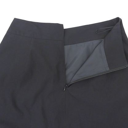 theory luxe セオリーリュクス 美品 HARVEY タックデザイン ロングスカート レディース ブラック 38 24SS スカート