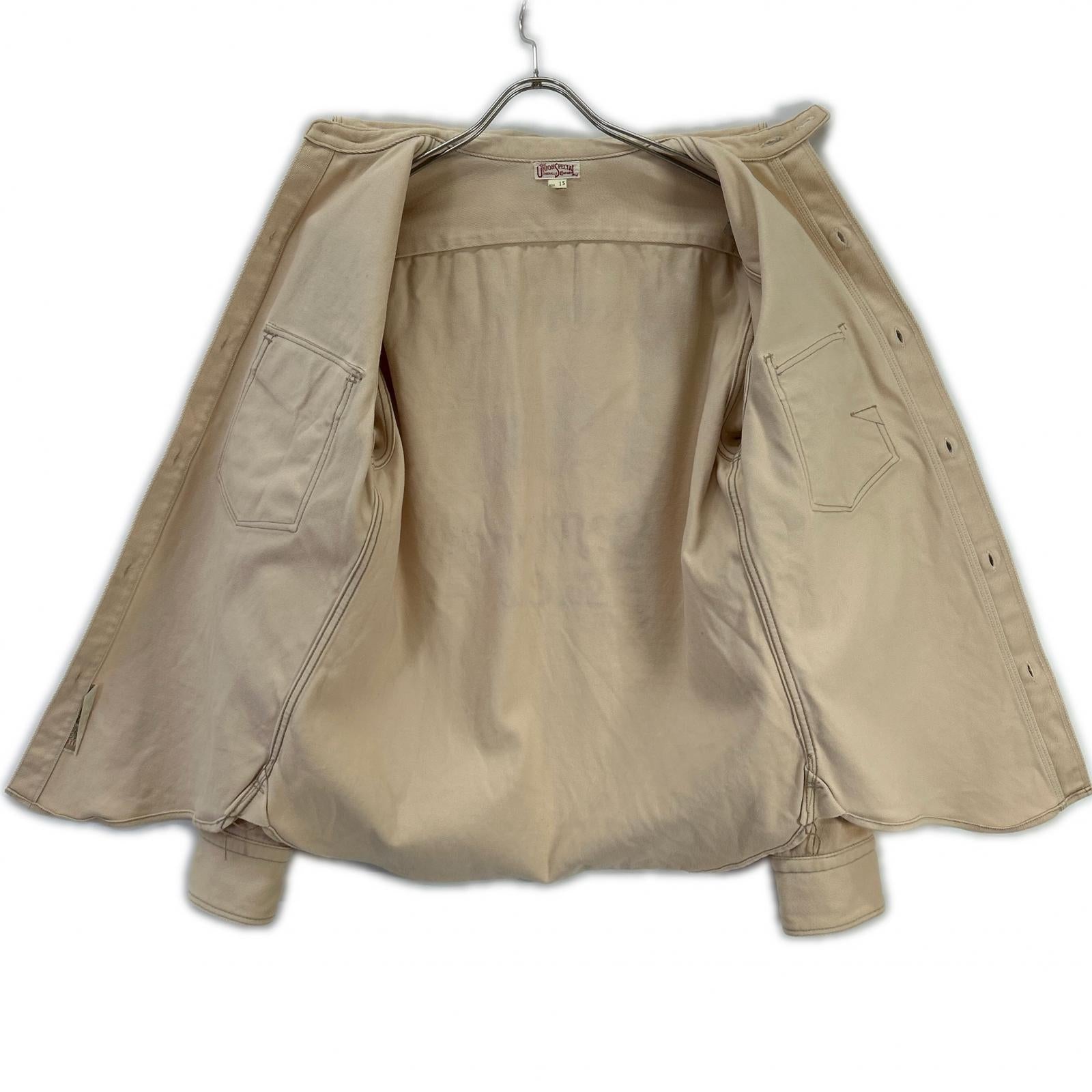 FREEWHEELERS フリーホイーラーズ 【UNION SPECIAL OVERALLS】2333004 LEGHORN 1930s STYLE WORK SHIRT Dunb Kid Gemsa /ダブキッド ジェムサ ワークシャツ ジャケット