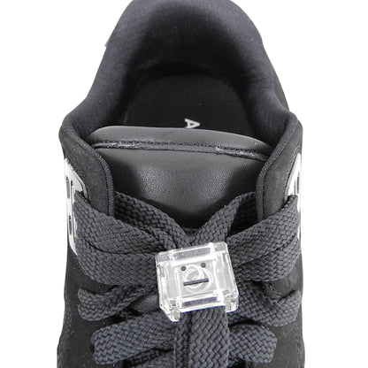 ACNE STUDIOS アクネ ストゥディオズ 新品同様 08STHLM LOW ES MIX M スエード ローカットスニーカー レディース ブラック 25.5cm BD0220 シューズ
