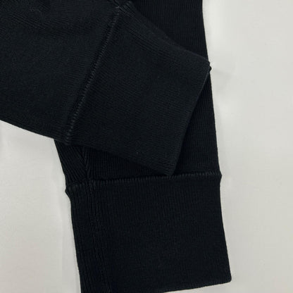 MONCLER モンクレール 20年製 ブラック ナイロン×コットン TRICOT CARDIGAN ジップアップフーテッドジャケット ジャケット