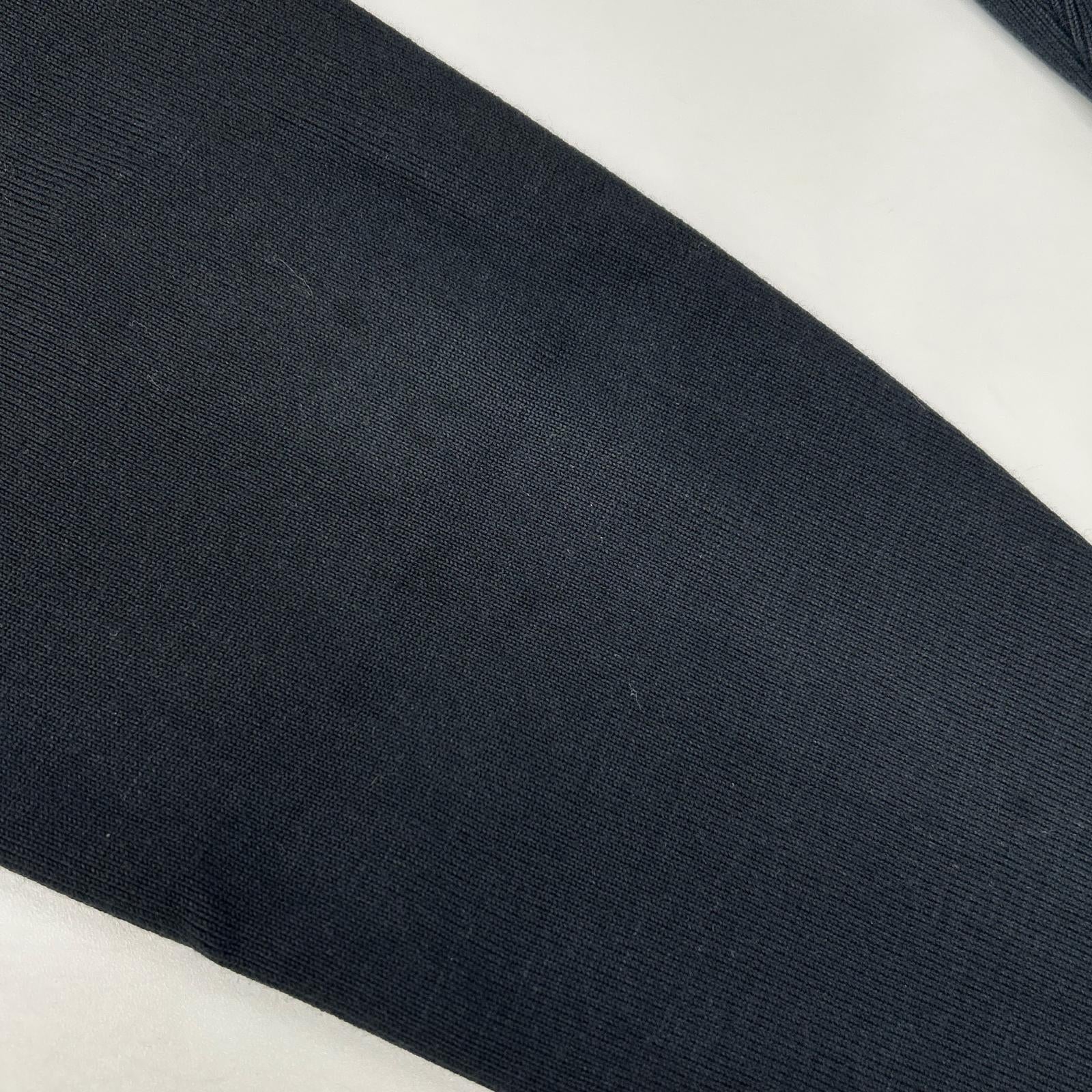 MONCLER モンクレール 20年製 ブラック ナイロン×コットン TRICOT CARDIGAN ジップアップフーテッドジャケット ジャケット