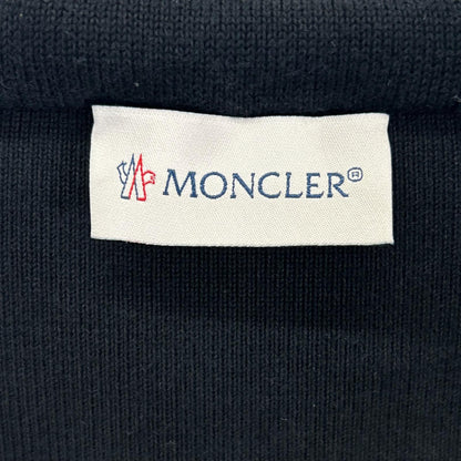 MONCLER モンクレール 20年製 ブラック ナイロン×コットン TRICOT CARDIGAN ジップアップフーテッドジャケット ジャケット