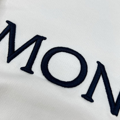 MONCLER 2023 white logo HOODIE SWEATER pullover hoodie top
