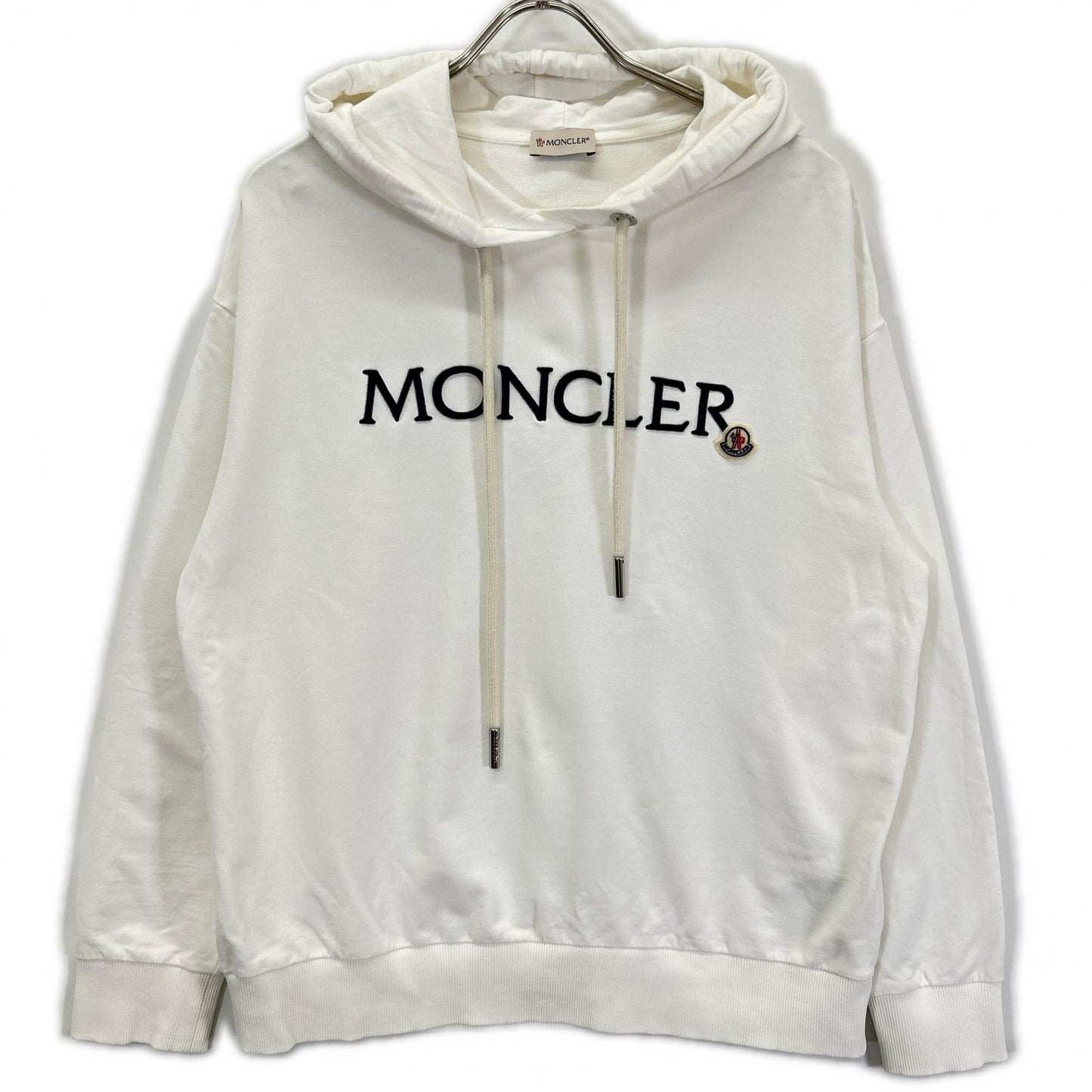 MONCLER 2023 white logo HOODIE SWEATER pullover hoodie top