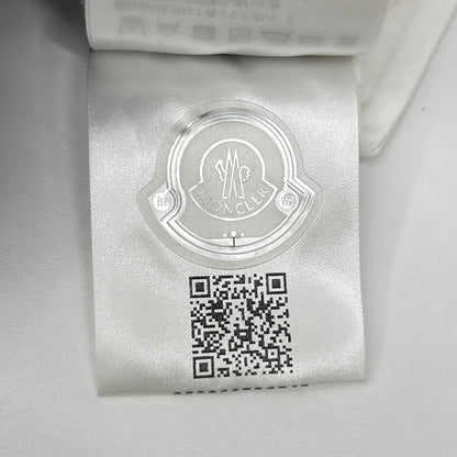 MONCLER モンクレール 23年製 ホワイト ロゴ HOODIE SWEATER プルオーバーパーカー トップス
