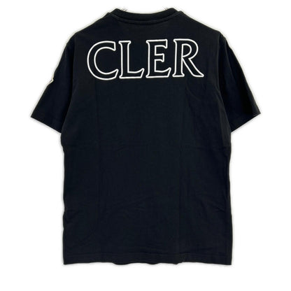 MONCLER モンクレール 22年製 ブラック コットン SS T-SHIRTS ロゴ ショートスリーブカットソー トップス