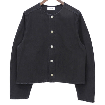 LOEFF ロエフ 11OZ デニムジャケット レディース ブラック 0 24SS ジャケット